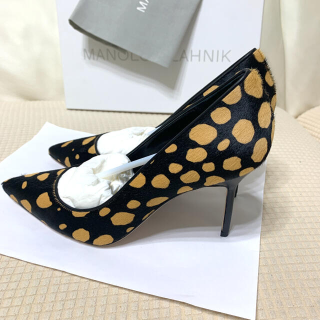 MANOLO BLAHNIK(マノロブラニク)の極美品　マノロ　パンプス　BB アニマル　ハイヒール　manolo レディースの靴/シューズ(ハイヒール/パンプス)の商品写真