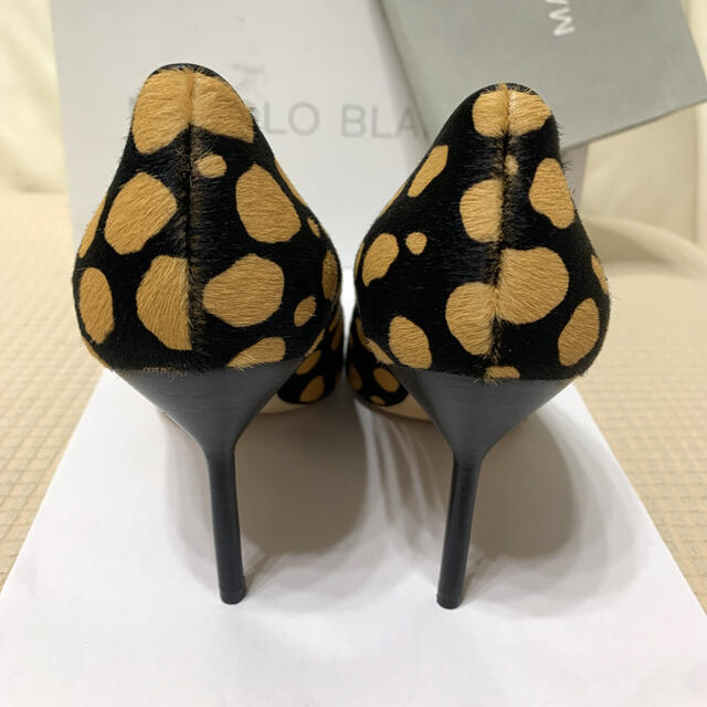 極美品　マノロ　パンプス　BB アニマル　ハイヒール　manolo