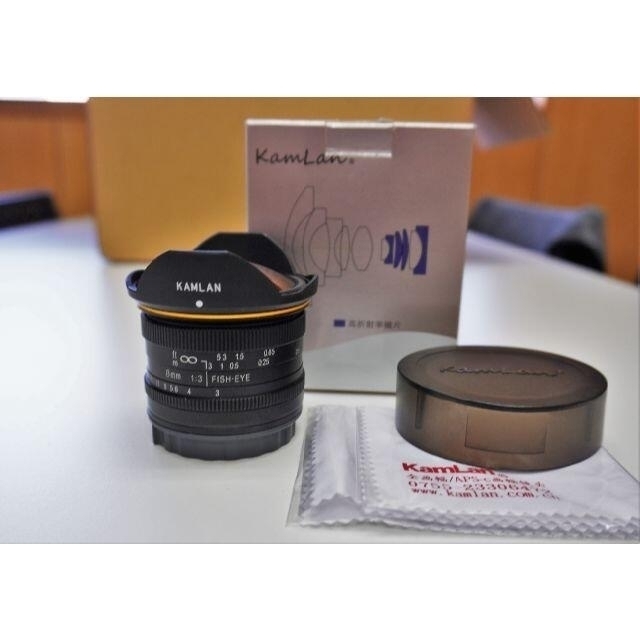 Kamlan 8mm F3.0 ソニーEマウント用フィッシュアイAPS-Cレンズ Kamlan 8mm F3.0 ソニーEマウント用フィッシュアイAPS-Cレンズ