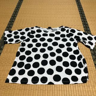 マリメッコ(marimekko)のマリメッコ　ユニクロ　コラボTシャツ　半袖　水玉　ドット(Tシャツ(半袖/袖なし))