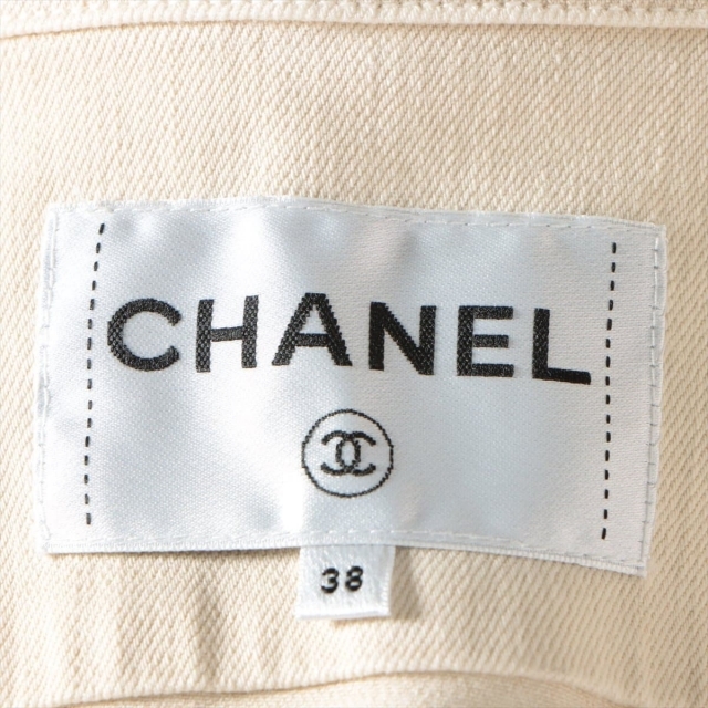 CHANEL(シャネル)のシャネル  コットン 38 ベージュ レディース その他アウター レディースのジャケット/アウター(その他)の商品写真