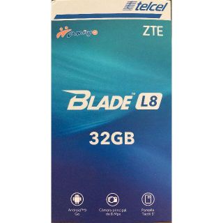 ゼットティーイー(ZTE)のZTE Blade L8 32GB BLACK 格安 スマホ (スマートフォン本体)