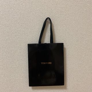 トムフォード(TOM FORD)のトムフォード　ショップ袋　紙袋　袋　ブラック(ショップ袋)