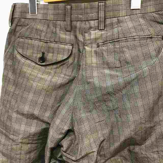 kolor(カラー)のカラー kolor ビーコン 20SS ナイロン ラミー チェック パンツ メンズのパンツ(スラックス)の商品写真