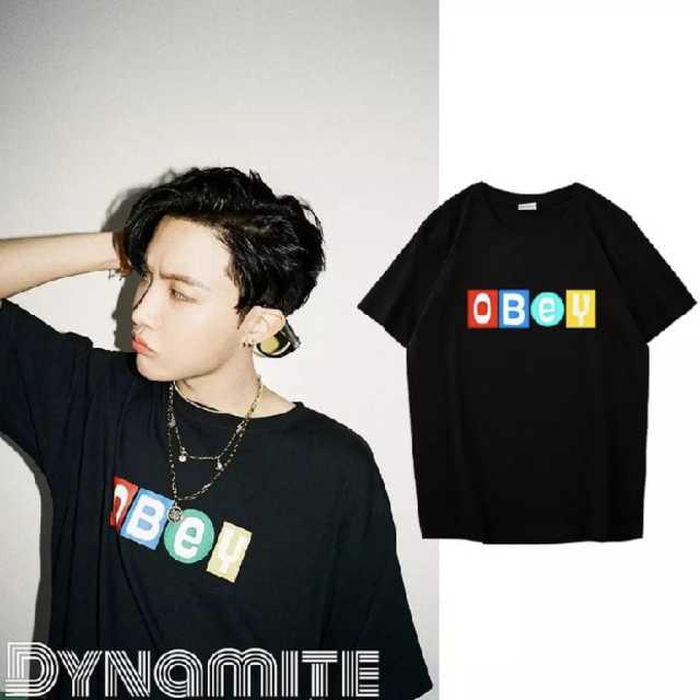 ようが様専用 BTS Dynamite JHOPE着用デザインTシャツ Lサイズの通販