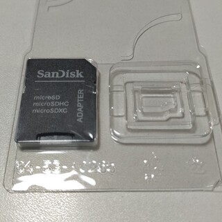 サンディスク(SanDisk)のSanDisk micro SDカード アダプター(PC周辺機器)