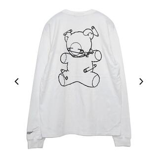 アンダーカバー(UNDERCOVER)のUndercover Bear LS Tee White XL(Tシャツ/カットソー(七分/長袖))