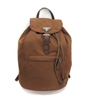 プラダ リュック(ブラウン/茶色系)の通販 69点 | PRADAを買うならラクマ