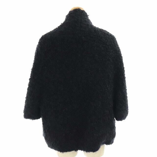 Gucci(グッチ)のグッチ ブークレ ジャケット ノーカラー 七分袖 ハンガー付き 黒 レディースのジャケット/アウター(ブルゾン)の商品写真