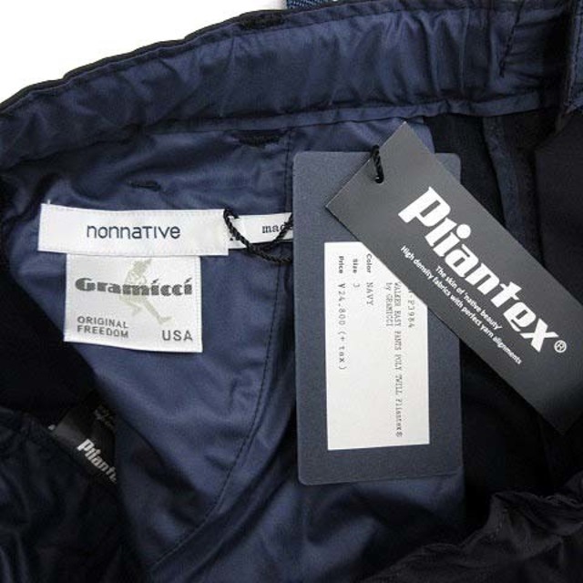 nonnative(ノンネイティブ)のノンネイティブ グラミチ イージーパンツ クライミングパンツ 3 紺 ネイビー メンズのパンツ(スラックス)の商品写真