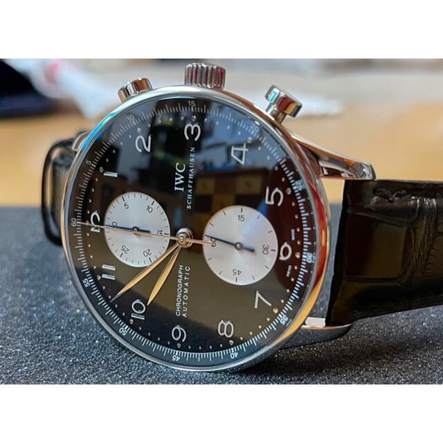 iwc 国内正規品　ポルトギーゼ クロノグラフ  IW371404腕時計(アナログ)