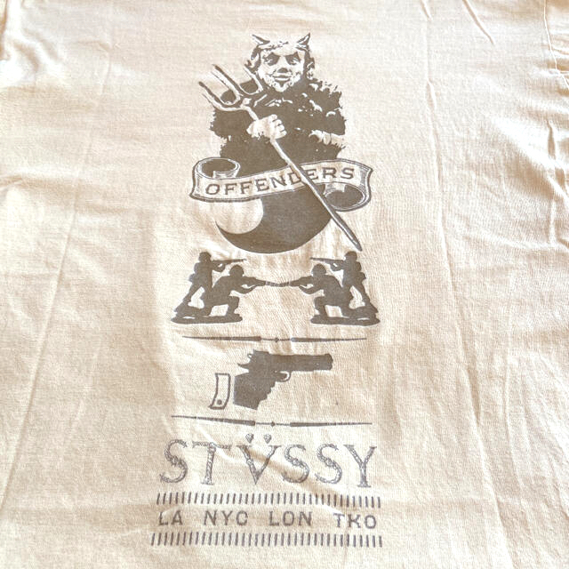 STUSSY(ステューシー)のステューシー　半袖Tシャツ イエロー　M メンズのトップス(Tシャツ/カットソー(半袖/袖なし))の商品写真