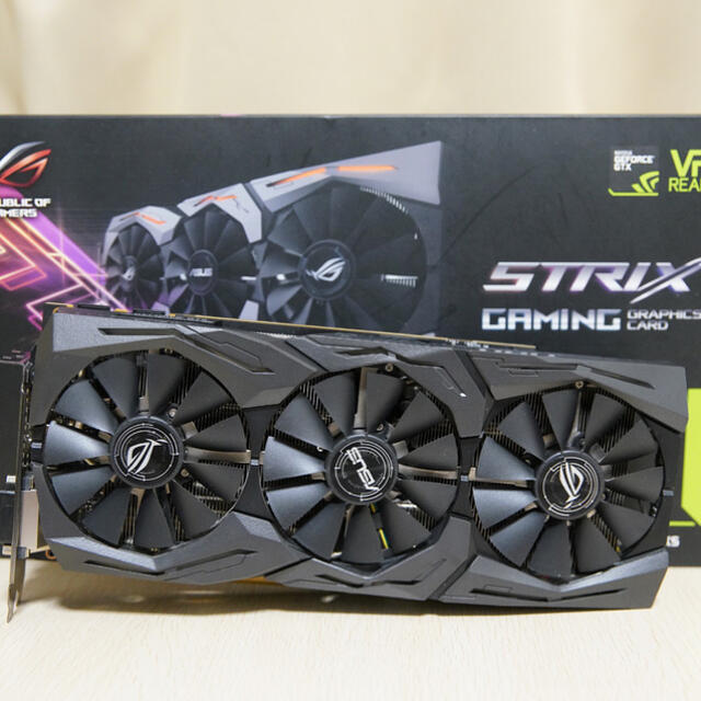 美品1080ti ROG STRIX GTX1080TI O11G GAMING3584インターフェース