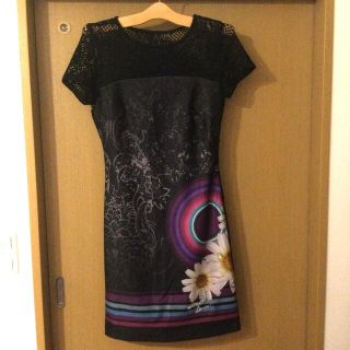 デシグアル(DESIGUAL)の美品　Desigual デシグアルワンピース(ひざ丈ワンピース)