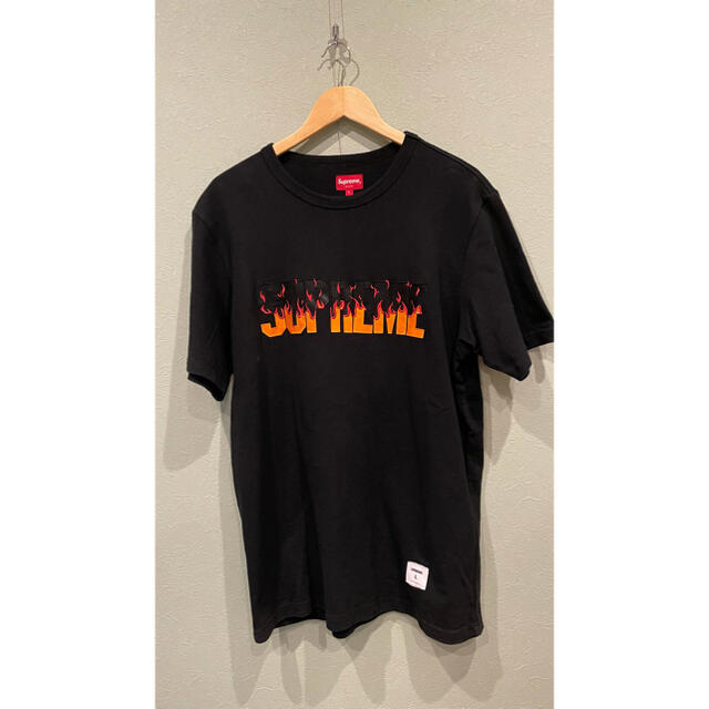 Supreme(シュプリーム)のSupreme Flame Tee L メンズのトップス(Tシャツ/カットソー(半袖/袖なし))の商品写真