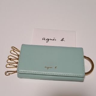 agnes b. - アニエスベー キーケース ブルーグリーンの通販 by アンリ