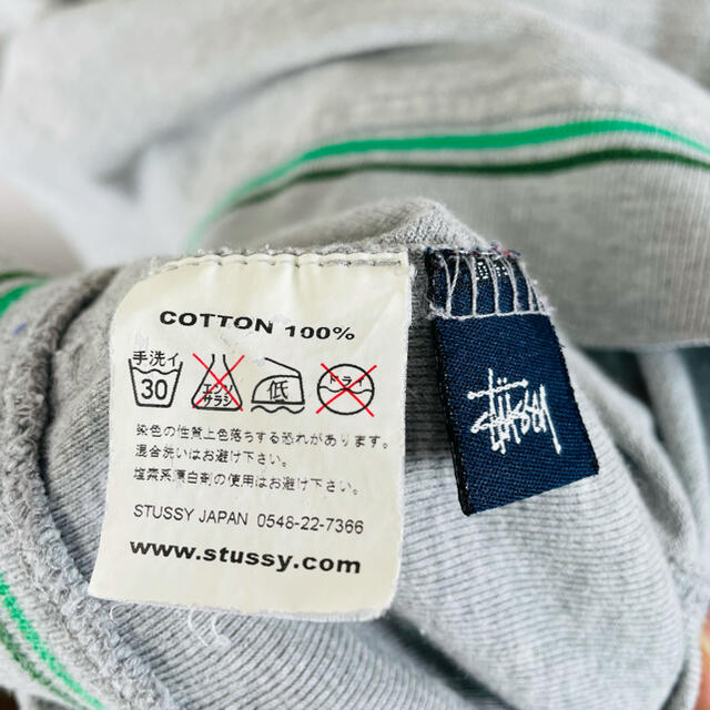 STUSSY(ステューシー)の90s オールド　stussy ステューシー　プリントTシャツ ポケットT L メンズのトップス(Tシャツ/カットソー(半袖/袖なし))の商品写真