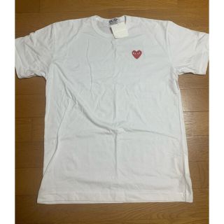 コムデギャルソン(COMME des GARCONS)のコムデギャルソンCOMME des GARCONSプレイハートロゴ半袖Tシャツ(Tシャツ/カットソー(半袖/袖なし))