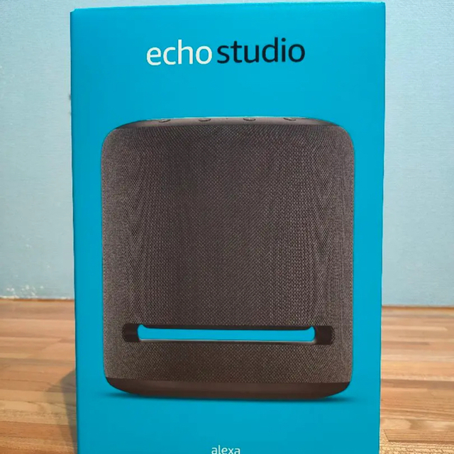 Echo Studio Hi-Fiスマートスピーカー 3Dオーディオ&Alexa