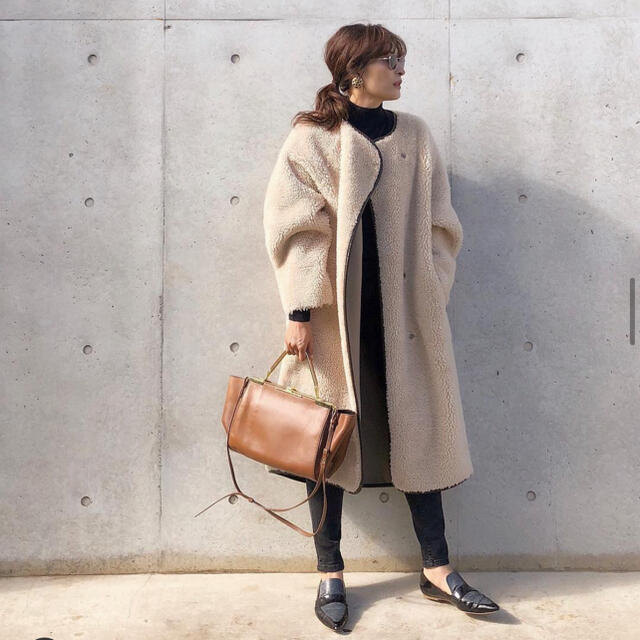 CASA FLINE カーサフライン ボアコート 美品 【正規品直輸入】 51.0
