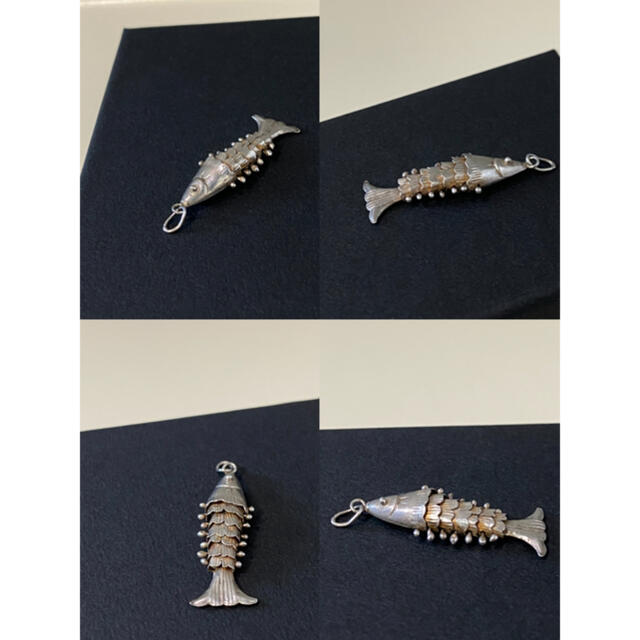 ビンテージ シルバー silver 925 フィッシュ 魚 ペンダント ビンテージ シルバー silver 925 フィッシュ 魚 ペンダント