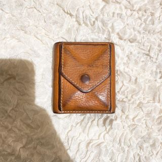 エンダースキーマ(Hender Scheme)のエンダースキーマ　trifold wallet  ブラウン(折り財布)