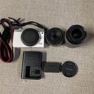 キヤノン(Canon)のEOS M100 ダブルレンズキット(ミラーレス一眼)