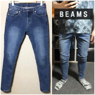 ビームス(BEAMS)のBEAMSダメージジーンズダメージデニムパンツ メンズスキニーデニム(デニム/ジーンズ)