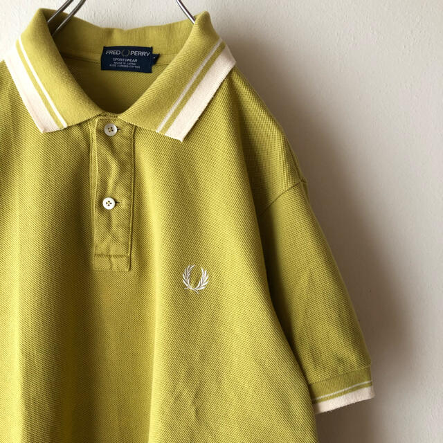 【FRED PERRY】フレッドペリー ポロシャツ 日本製 鹿の子生地 刺繍ロゴ