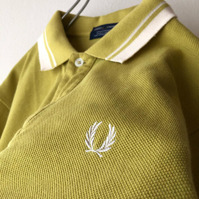 【FRED PERRY】フレッドペリー ポロシャツ 日本製 鹿の子生地 刺繍ロゴ