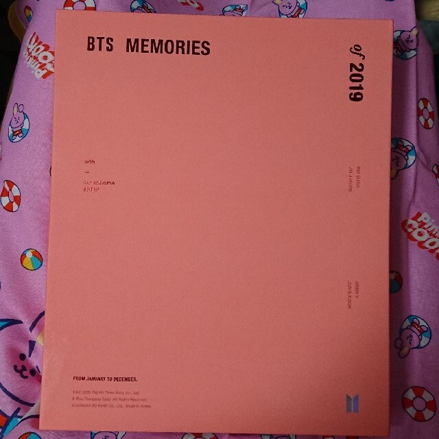 K-POP/アジアBTS  MEMORIES of  2019 DVD ランダムなし