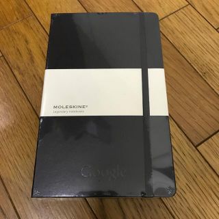 グーグル(Google)の新品未開封 モレスキン ノート ハード 黒 Google 非売品 レア(ノート/メモ帳/ふせん)