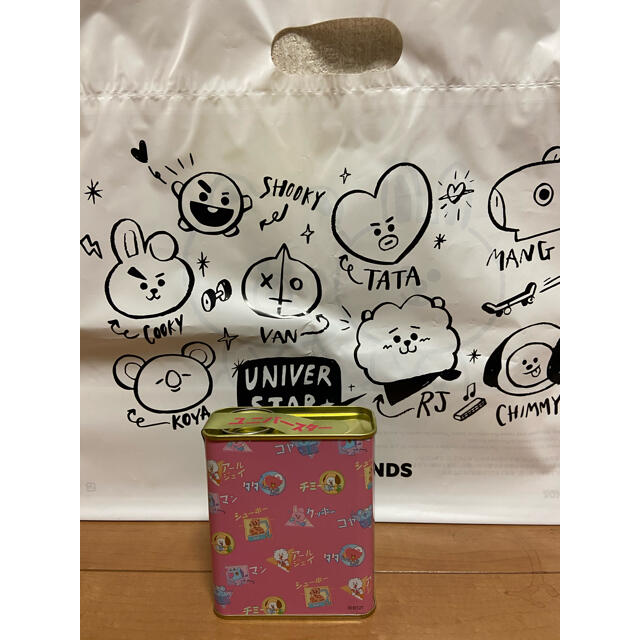 防弾少年団(BTS)(ボウダンショウネンダン)のBTS  BT21 サクマドロップス（袋付き） エンタメ/ホビーのタレントグッズ(アイドルグッズ)の商品写真