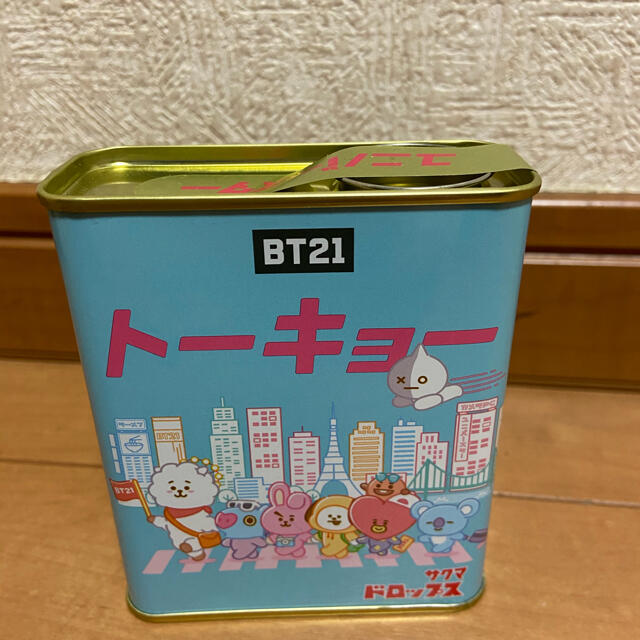 防弾少年団(BTS)(ボウダンショウネンダン)のBTS  BT21 サクマドロップス（袋付き） エンタメ/ホビーのタレントグッズ(アイドルグッズ)の商品写真