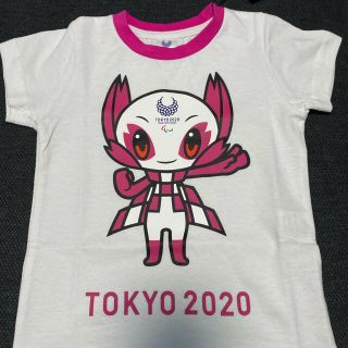 公式　オリンピックTシャツ　キッズ100(Tシャツ/カットソー)