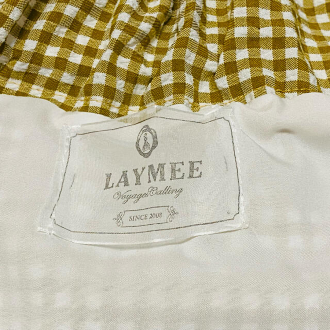 LAYMEE(レイミー)の値下★2021春夏レイミー【LAYMEE】ギンガムチェックスカート レディースのスカート(ロングスカート)の商品写真