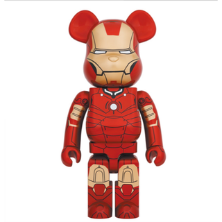 メディコムトイ(MEDICOM TOY)のBE@RBRICK IRON MAN MARK III 1000％ アイアンマン(金属工芸)