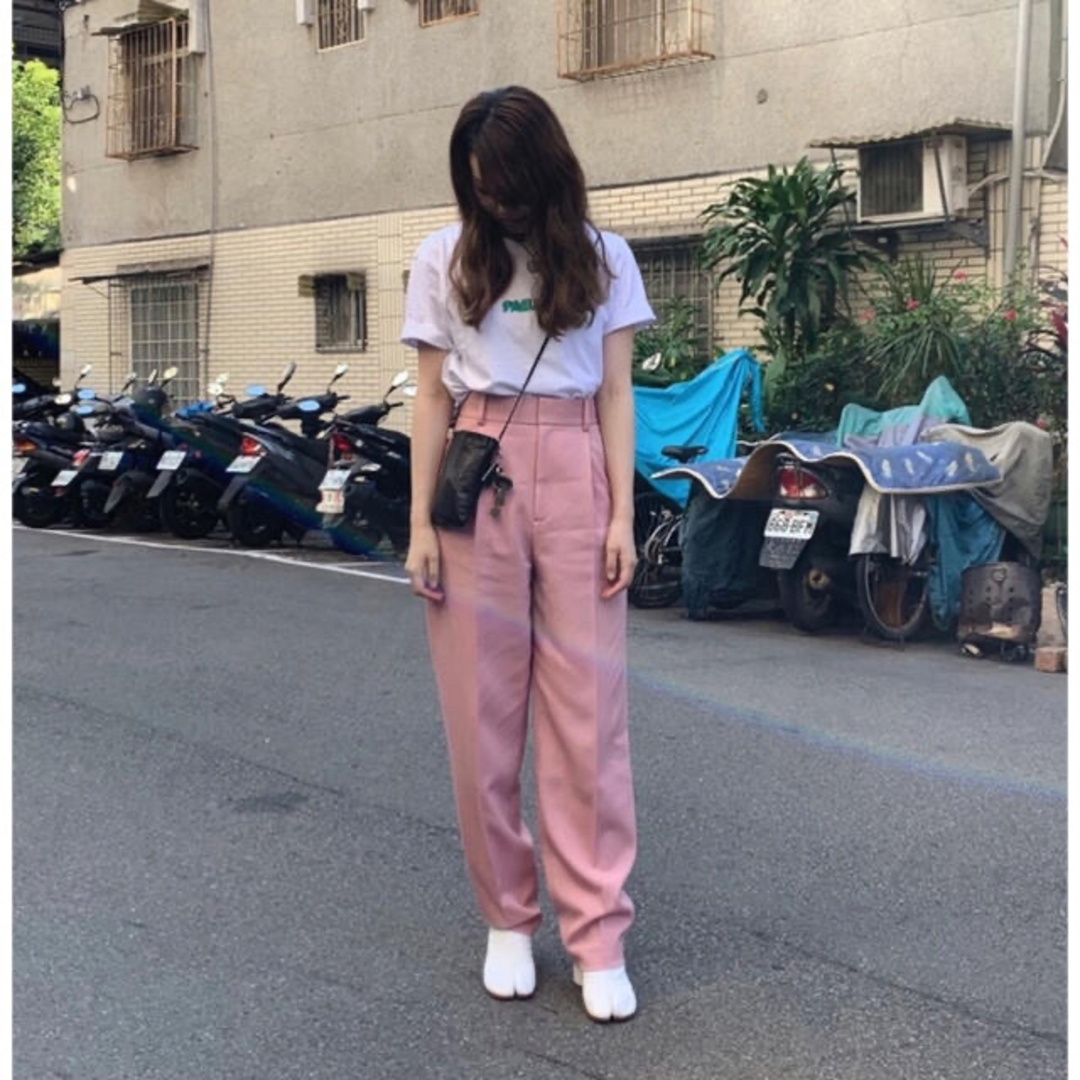 BEAUTY&YOUTH UNITED ARROWS(ビューティアンドユースユナイテッドアローズ)の6 roku 38 KARSEY PANTS ピンク パンツ レディースのパンツ(カジュアルパンツ)の商品写真