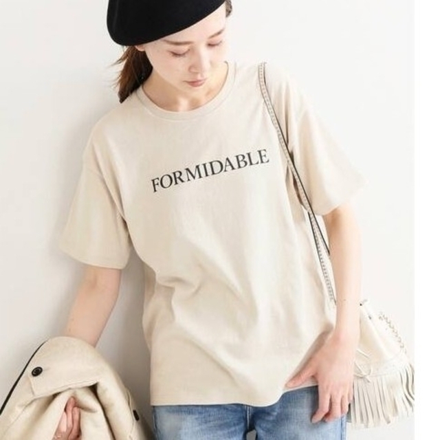 IENA(イエナ)のIENA  ロゴプリントTシャツ レディースのトップス(Tシャツ(半袖/袖なし))の商品写真