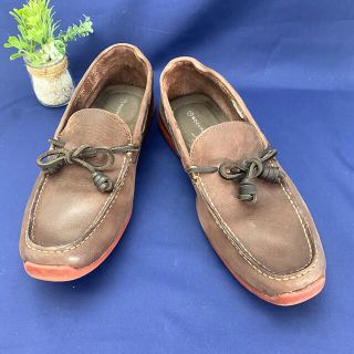 ロックポート(ROCKPORT)のROCKPORT ブラウン　ドライビングシューズ　スリッポン　(スリッポン/モカシン)