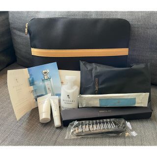 ブルガリ(BVLGARI)の非売品 BVLGARI ✖️アリタリア航空 ビジネスクラス アメニティバック 黒(旅行用品)