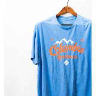 コロンビア(Columbia)のColumbia コロンビア　Tシャツ　水色(Tシャツ/カットソー(半袖/袖なし))