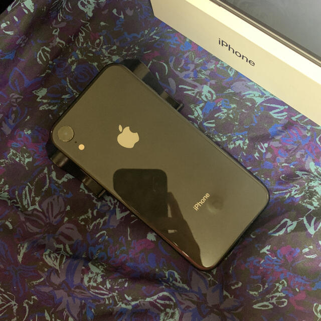 ☆値下げ☆ iPhone XR Black 128 GB SIMフリー 黒 3