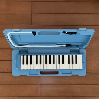 ヤマハ(ヤマハ)のYAMAHA ヤマハ 鍵盤ハーモニカ P-32D P32D 水色 ブルー(その他)