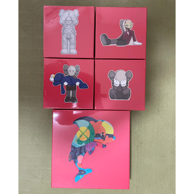 KAWS TOKYO FIRST　カウズ　パズル　puzzle　5種セットアート用品