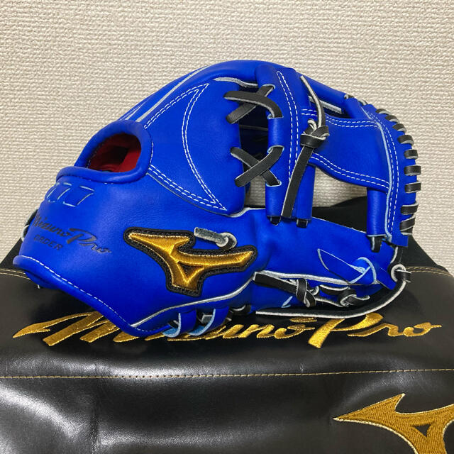 MIZUNO - ミズノプロ オーダーグラブ 軟式内野手 HAGA 日本製の通販 by