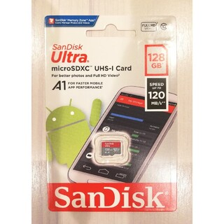 サンディスク(SanDisk)のマイクロSDカード 128GB サンディスク(その他)