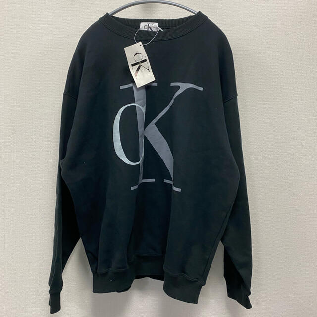 Calvin Klein(カルバンクライン)の90s オールド ck カルバンクライン  ビッグロゴ スウェット メンズのトップス(スウェット)の商品写真