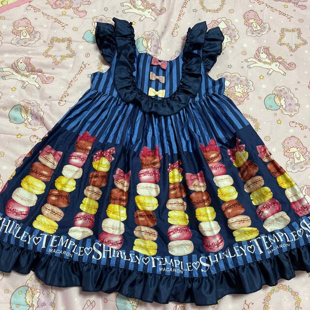 シャーリーテンプル　マカロン　ワンピース　110キッズ服女の子用(90cm~)