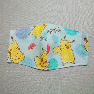 ポケモン(ポケモン)のポケモン　ダブルガーゼ　インナーマスク(外出用品)